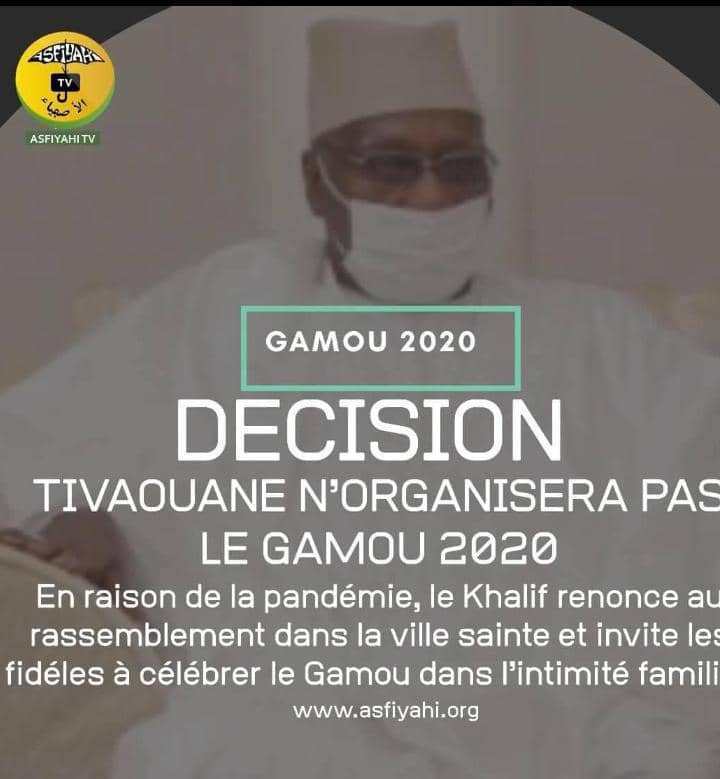 tivaoune gamou annulé