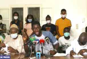 image de la conférence de presse du FNPES.