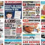 Revue de presse sénégalaise, unes des journaux Canalactu