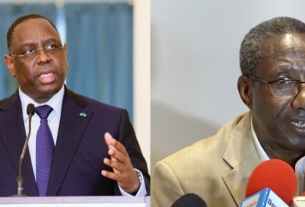 Me Doudou Ndoye parlant de la candidature de Macky Sall en 2024.