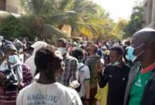 Ousmane Sonko au tribunal