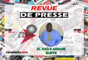 Revue de presse sénégalaise en Wolof de RFM avec El Hadji Assane Gueye.