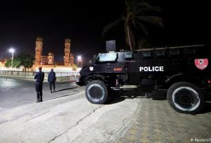 Voiture de la police sénégalaise.