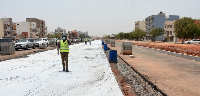 Sentier BRT à Dakar