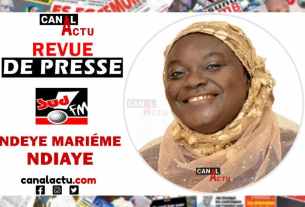 Revue de presse SUD FM Ndeye Mariéme Ndiaye