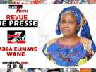 Revue de presse Sud Fm Habsa Elimane Wane canalactu