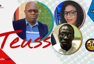 Teuss de Ahmed Aidara sur Zik FM.
