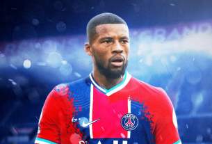 Footballeur Wijnaldum PSG