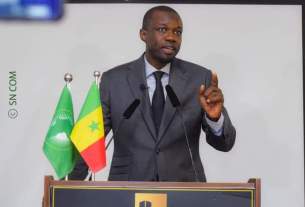 Ousmane sonko conférence