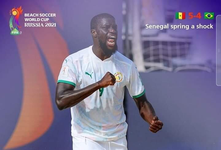 Mondial Beach Soccer : le Sénégal bat le Brésil