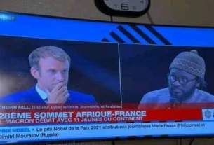 Sommet France-Afrique : L'activiste sénégalais Cheikh Fall