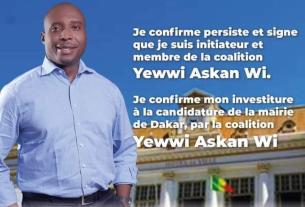 Barthélémy Diaz avec Yewwi Askan Wi