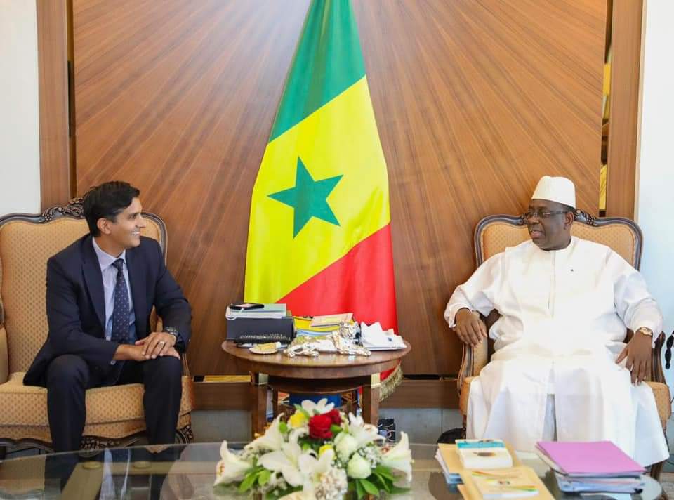 Le conseiller adjoint à la sécurité nationale des États-Unis et Macky Sall.