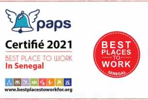 Paps certifié Best Place To Work au Sénégal pour l’année 2021.