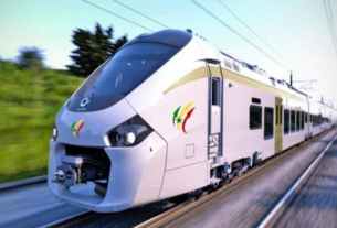 Train Express Régional (TER) de Dakar Sénégal.