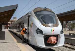 Train Express Régional Sénégal.