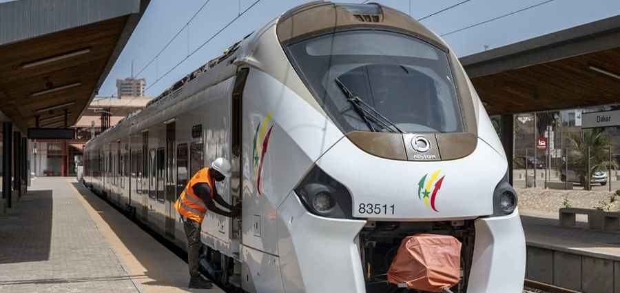 Train Express Régional Sénégal.