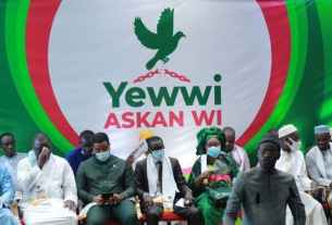 leaders de Yewwi Askan Wi (YAW).