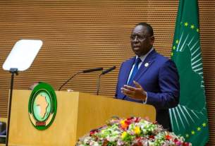 Macky Sall prend la présidence de l’UA.