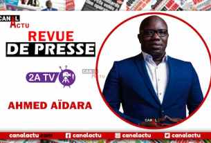 Revue de presse Ahmed Aïdara avec 2A TV.