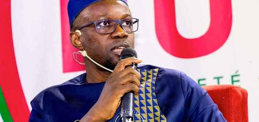 Le président Ousmane Sonko.