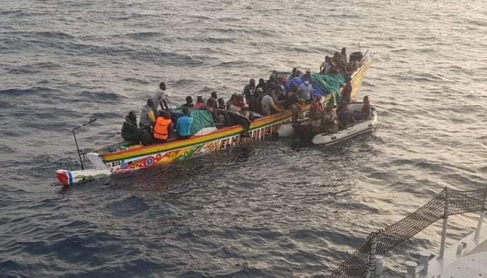 Chavirement d’une pirogue