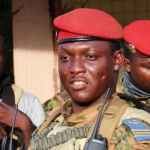 Le capitaine Ibrahim Traoré, président de la transition, Burkina Faso
