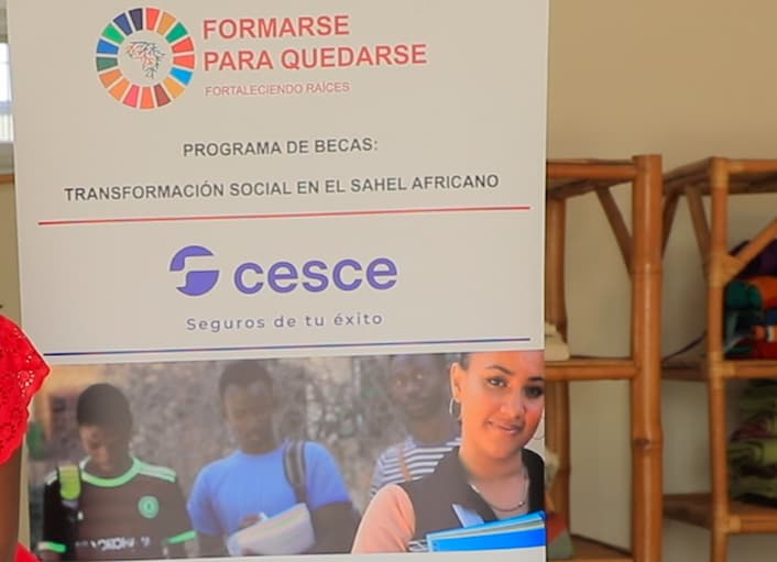 Éducation de qualité : le CESCE rejoint le programme espagnol « Formarse para quedarse » pour offrir une éducation de qualité aux jeunes des zones rurales au Sénégal.