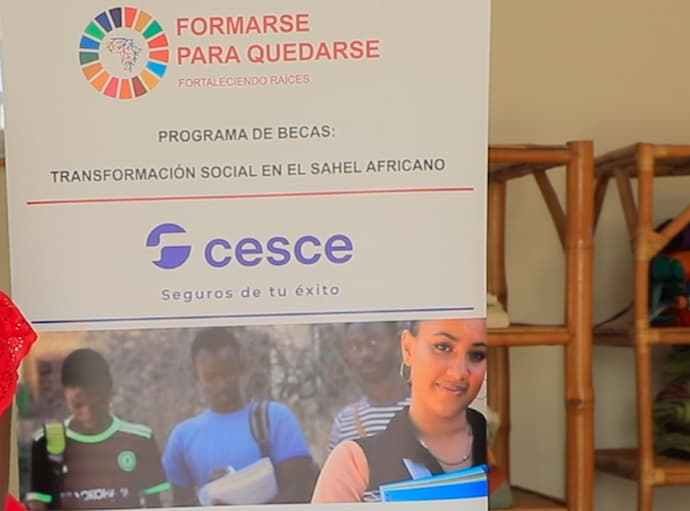 Éducation de qualité : le CESCE rejoint le programme espagnol « Formarse para quedarse » pour offrir une éducation de qualité aux jeunes des zones rurales au Sénégal.