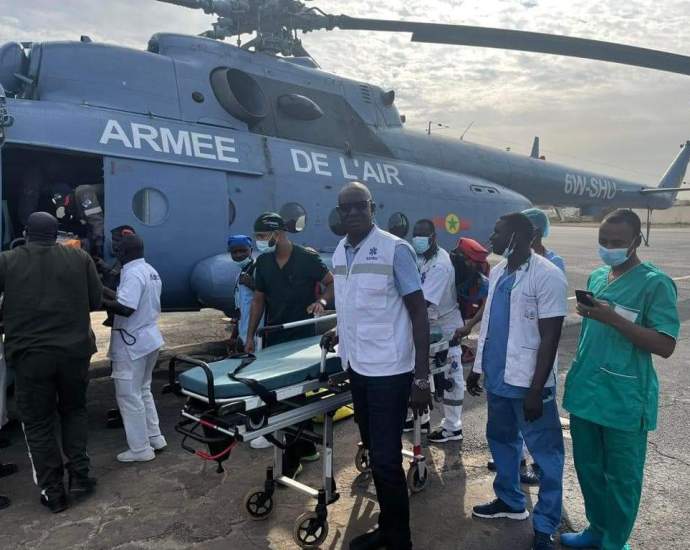 armée de l'air du Sénégal hélicoptère