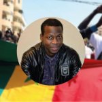 Sénégal crise politique. Drapeau du Sénégal, manifestants Dakar.