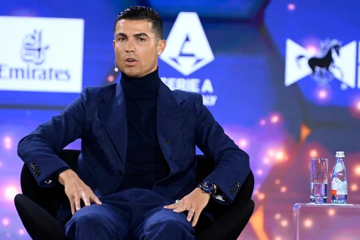 Cristiano Ronaldo lors du Globe Soccer Awards a Dubai