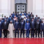 Sénégal, Conseil des ministres, les membres du gouvernement Ousmane SONKO, au Palais de la République pour la photo officielle (2024)