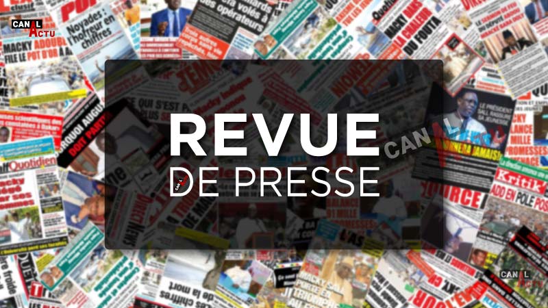 Revue De Presse Senegal Canalactu 2025 07 12