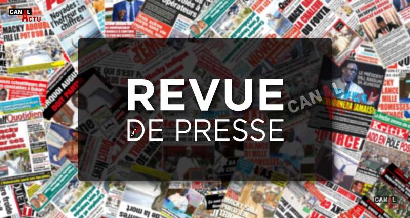 Revue De Presse Senegal Canalactu 2025 07 12