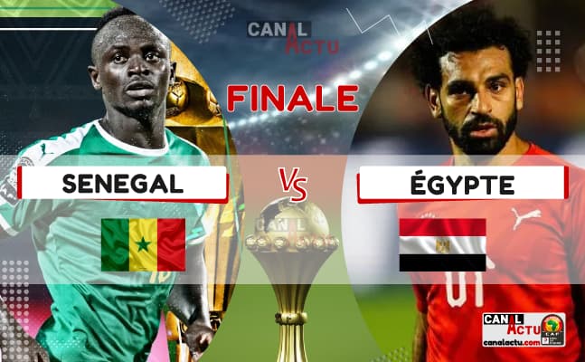Finale CAN Cameroun 2021 Sénégal vs Égypte..