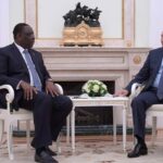 Le Président Macky Sall en entretien avec le président Vladimir Poutine.