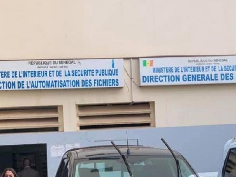 Direction générale des élections au Sénégal.