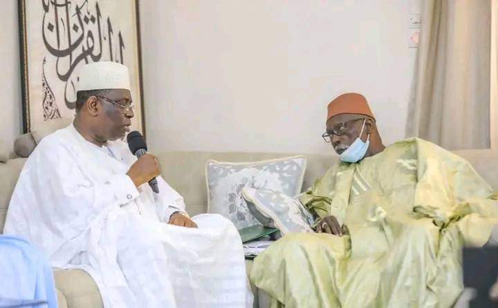 Macky sall e le khalif de tivaoune