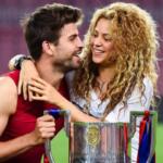 Le footballeur Gerard Piqué et Shakira.