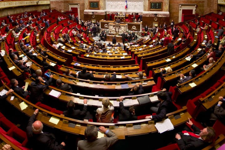 assemblée de la France hémicycle