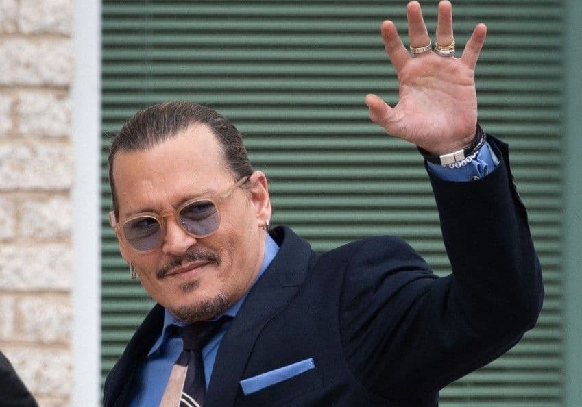 L'acteur américain Johnny Depp.